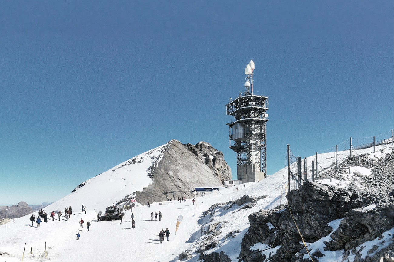 Heutiger Richtstrahlturm Titlis