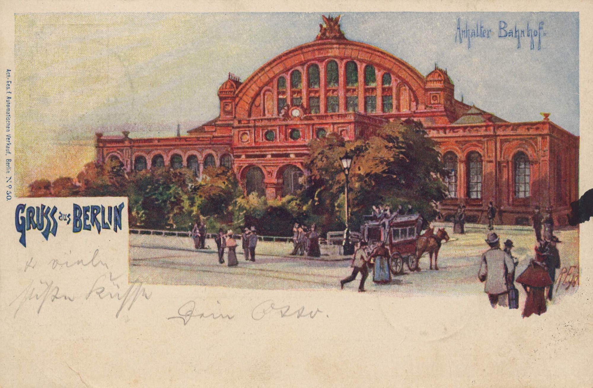 Postkarte aus Berlin-Kreuzberg