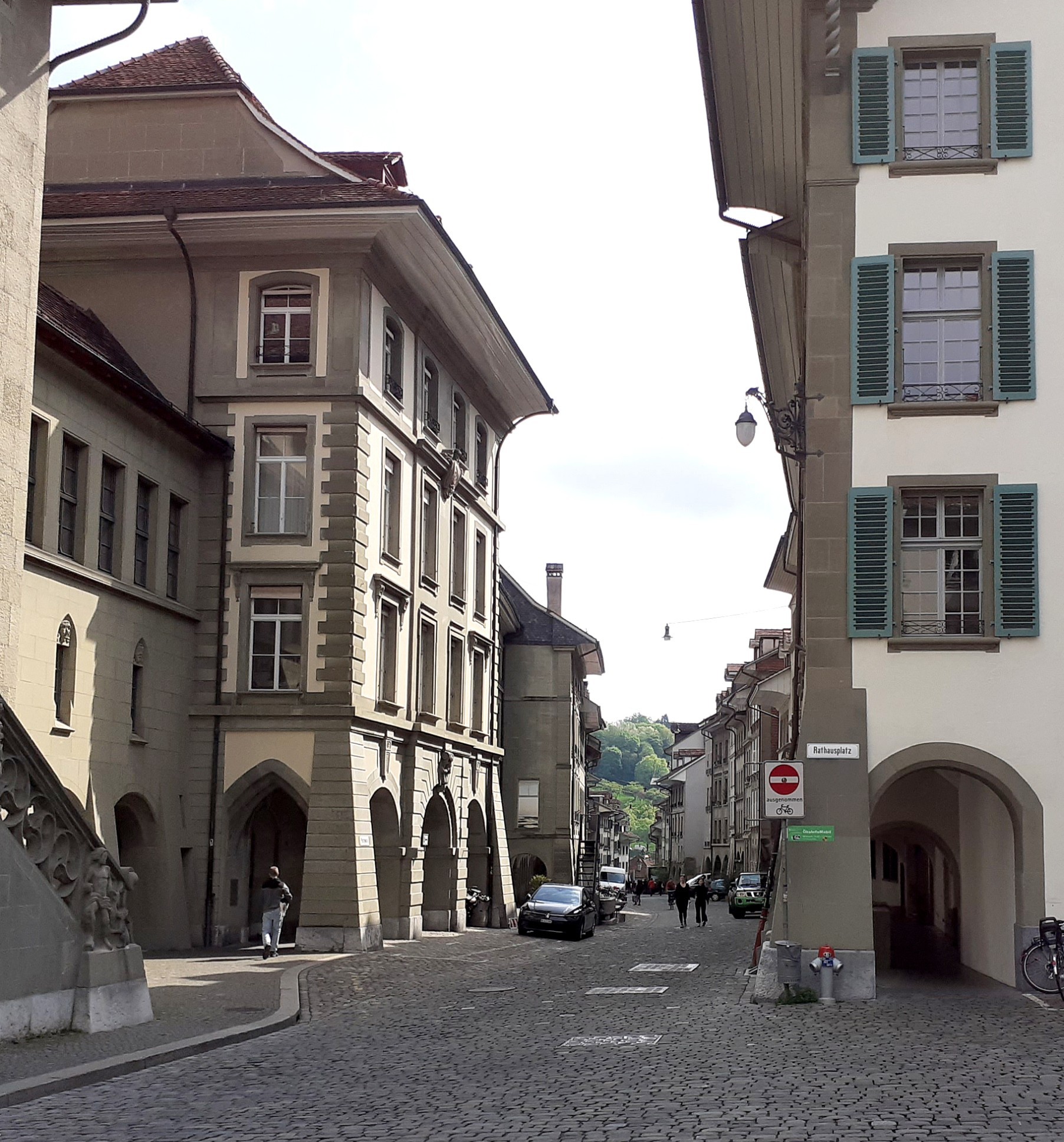 Postgasse Bern, Projekt Grünste Gasse der Schweiz, Uni Bern