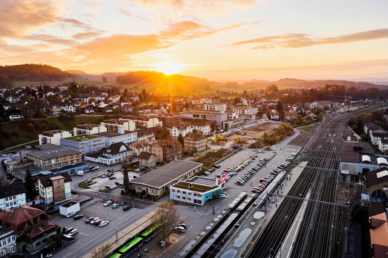 Luftbild Aebiareal Burgdorf