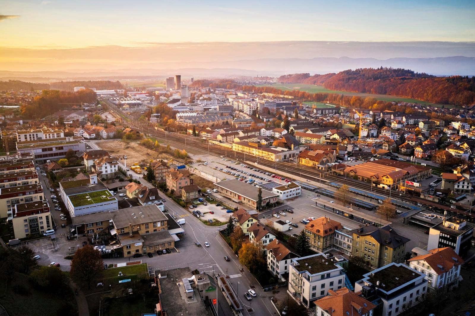 Luftbild Aebiareal Burgdorf