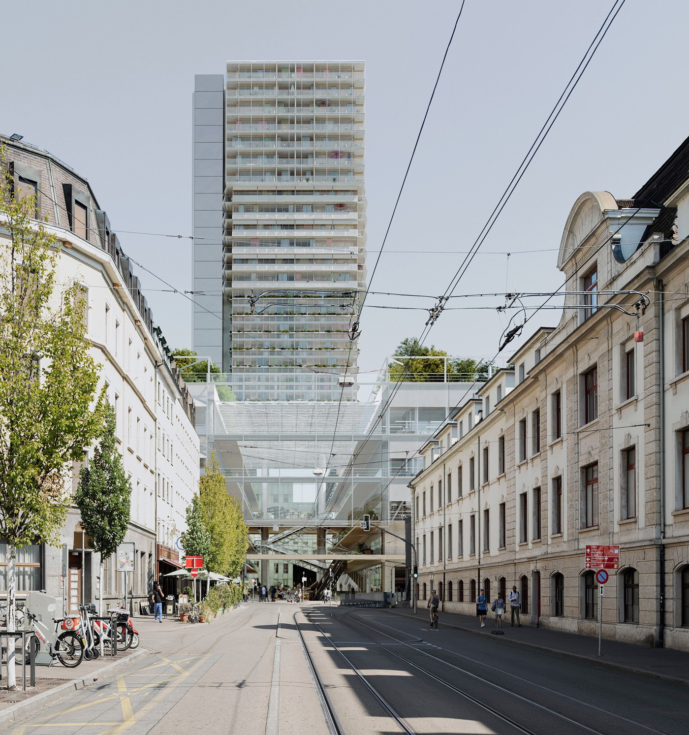 Visualisierung Projekt Nauentor in Basel