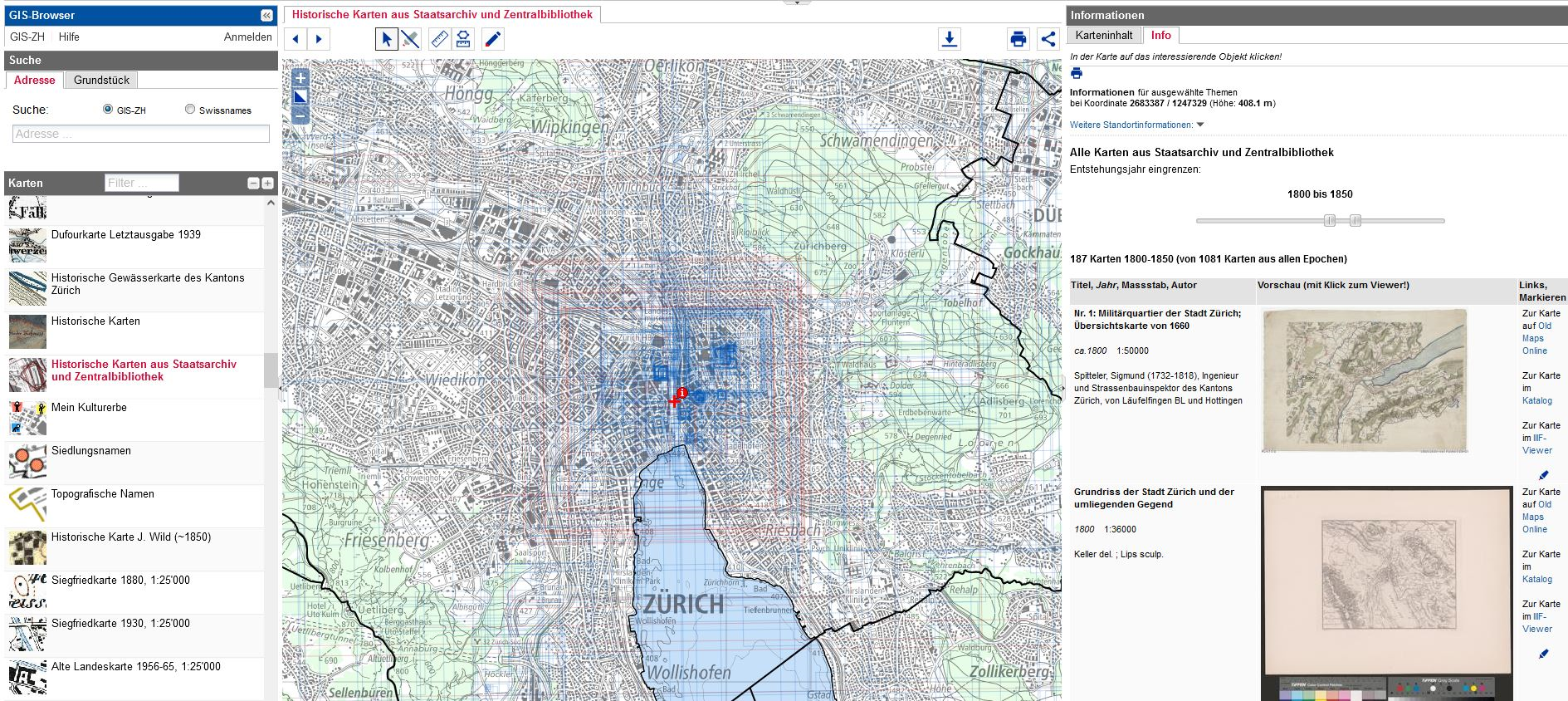 GIS-Browser Kanton Zürich