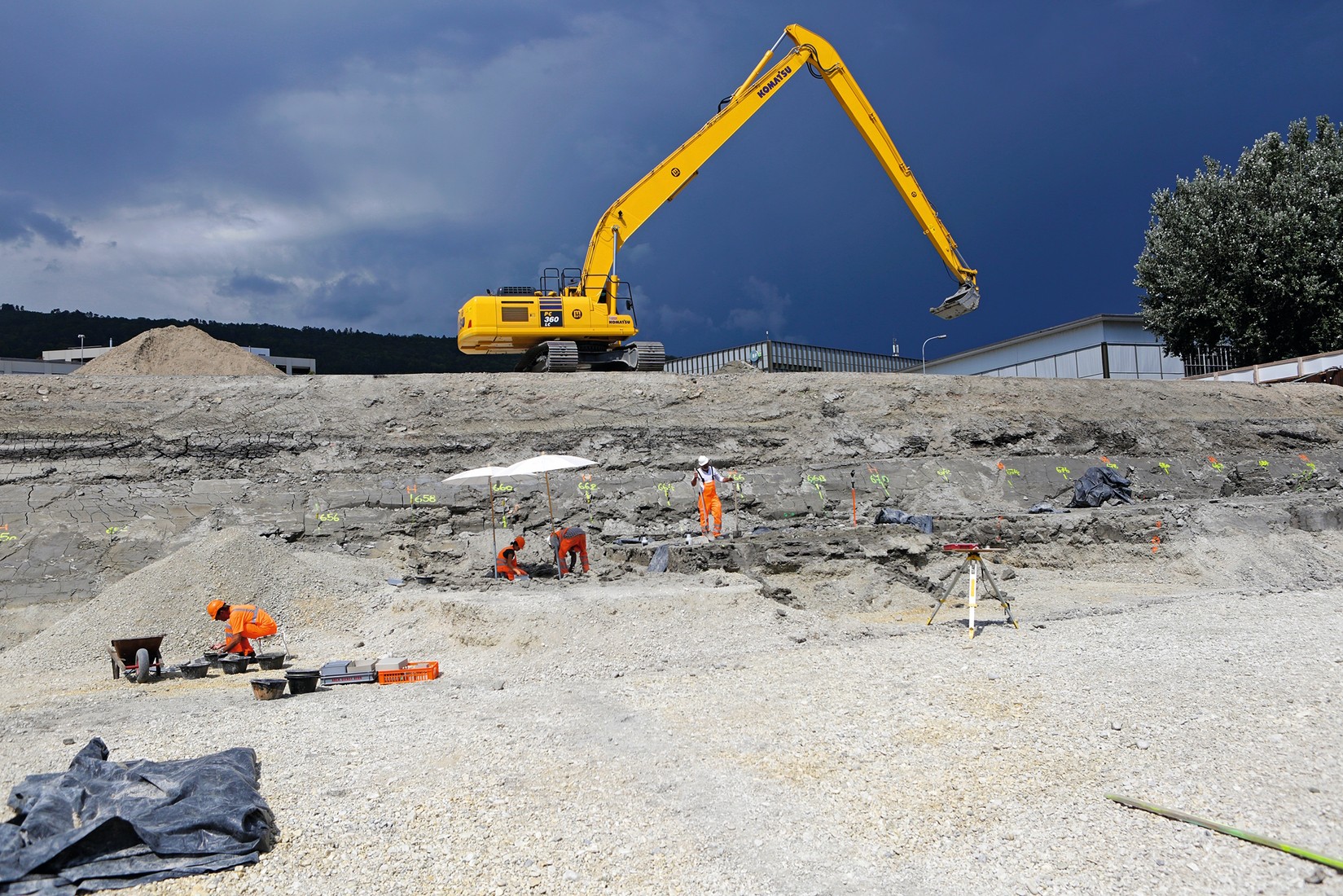 Archäologie beim Campus Biel