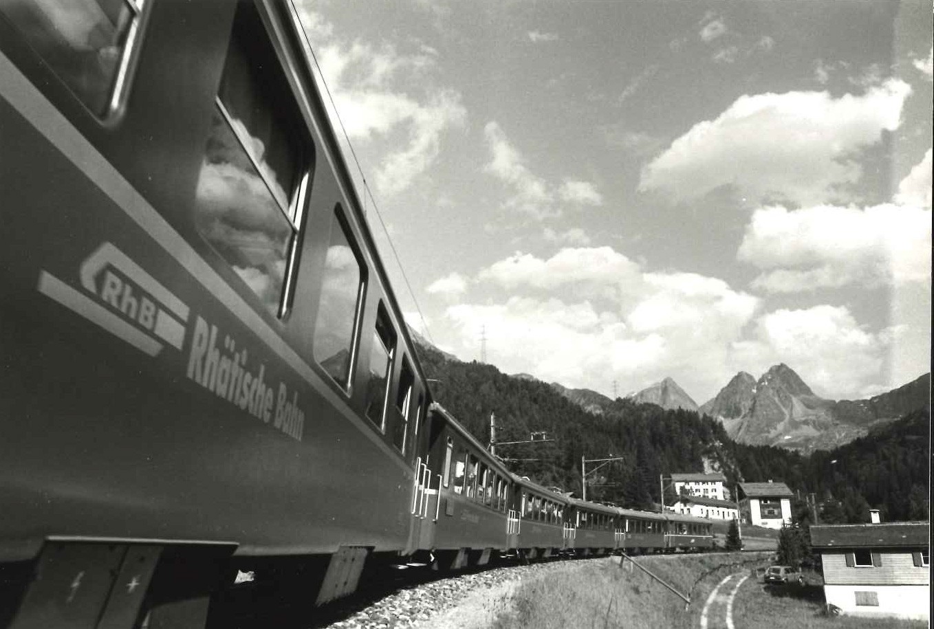 Bernina Express im Albulatal