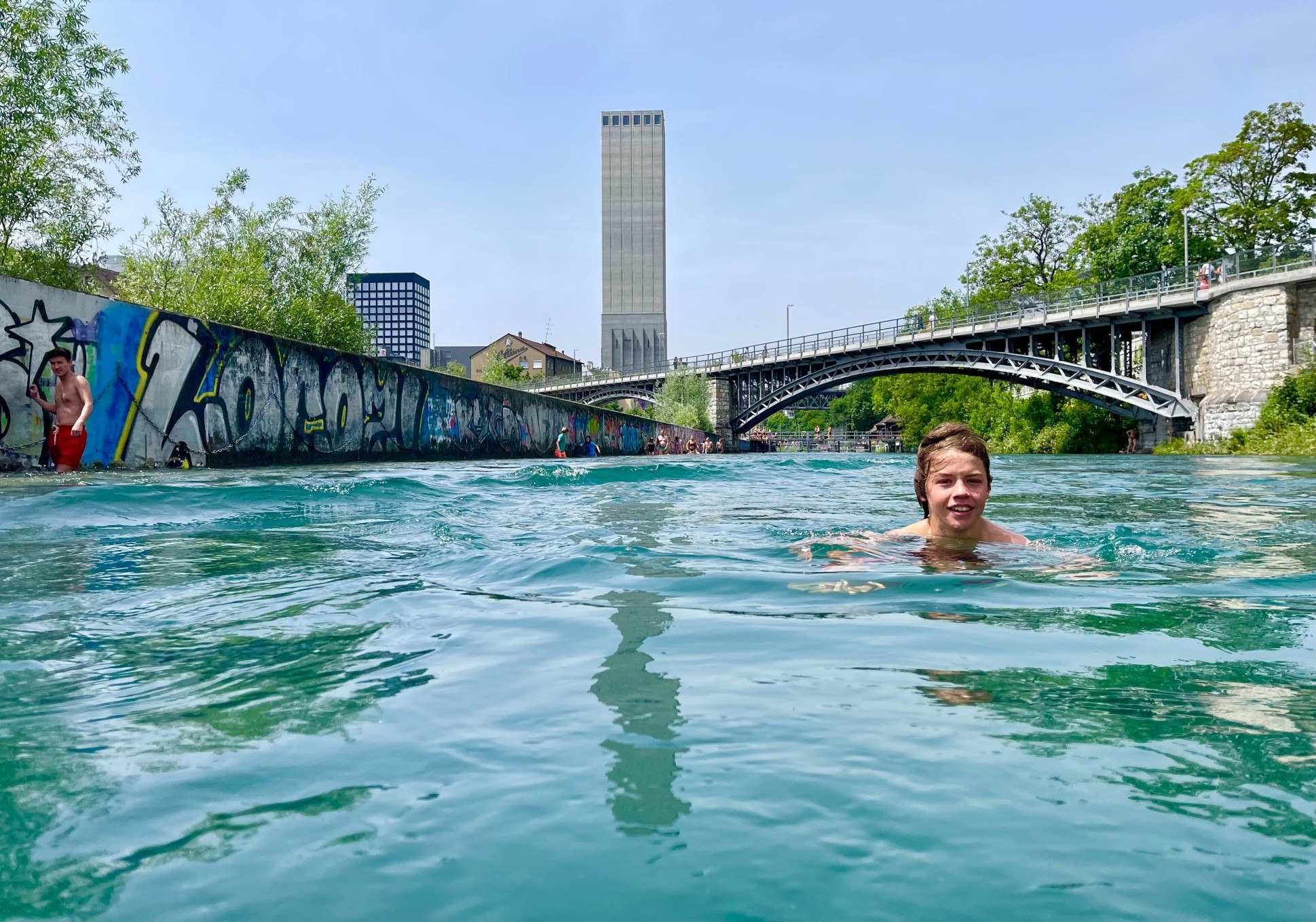 Baden in der Limmat