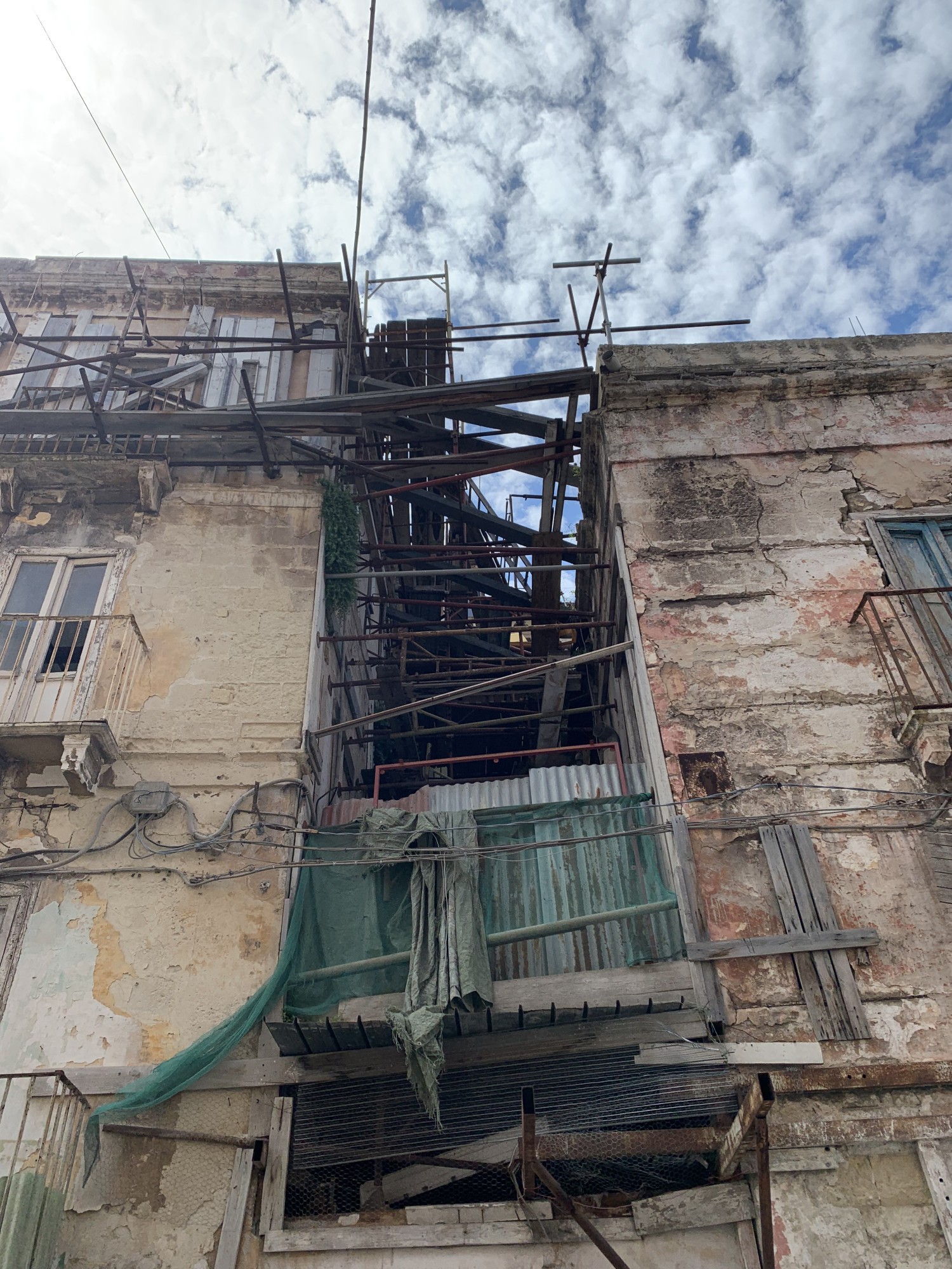 Baufällige Höuser in Taranto