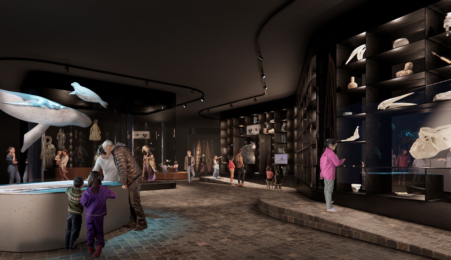 A rendering of Dorte Mandrup's Nunavut Inuit Heritage Center