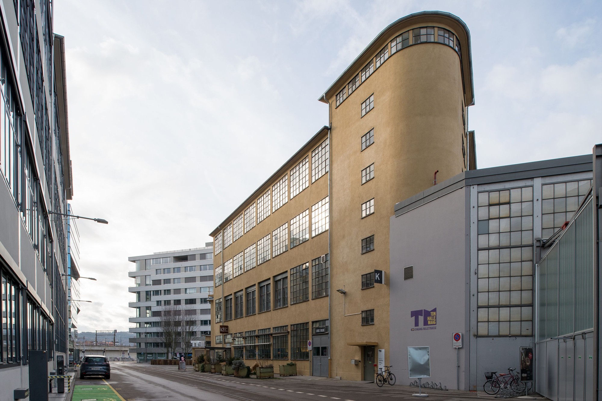 Gebäude K auf dem Maag-Areal in Zürich