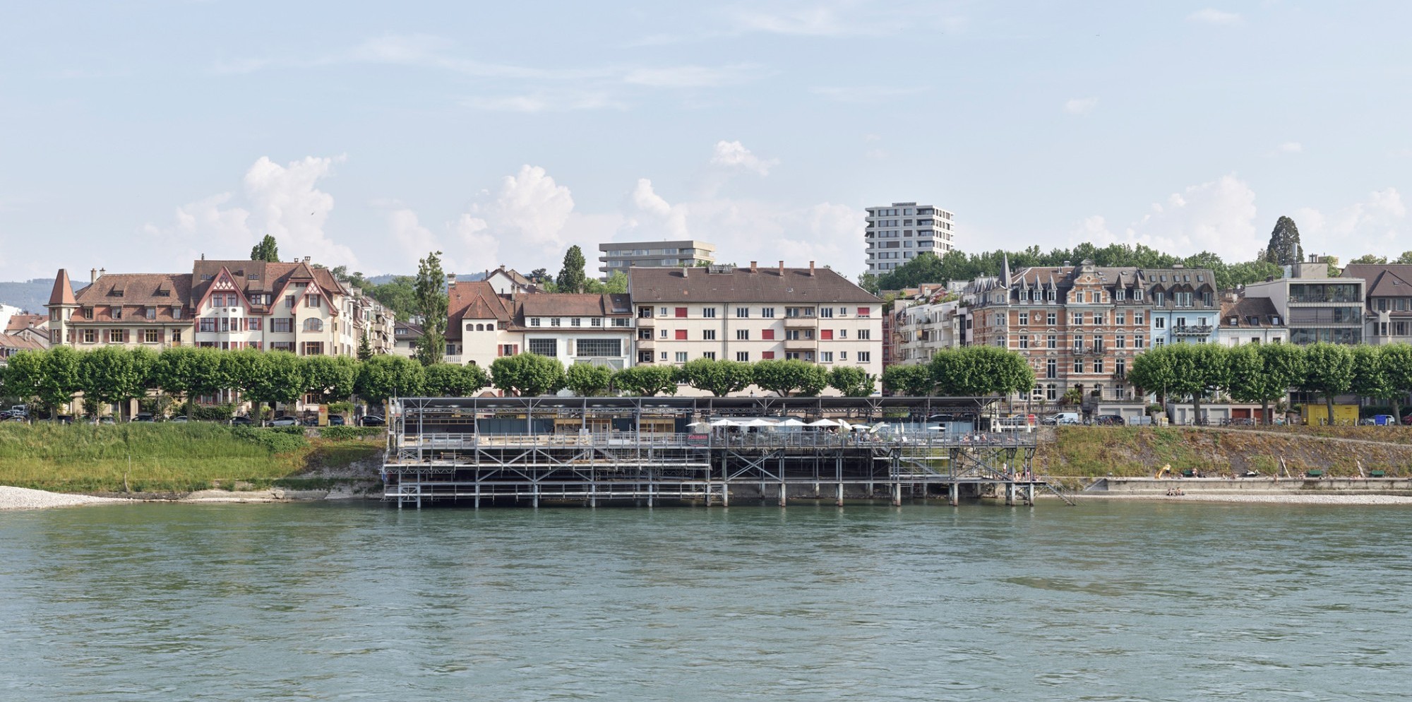 Ausbau Rheinbad Breite in Basel