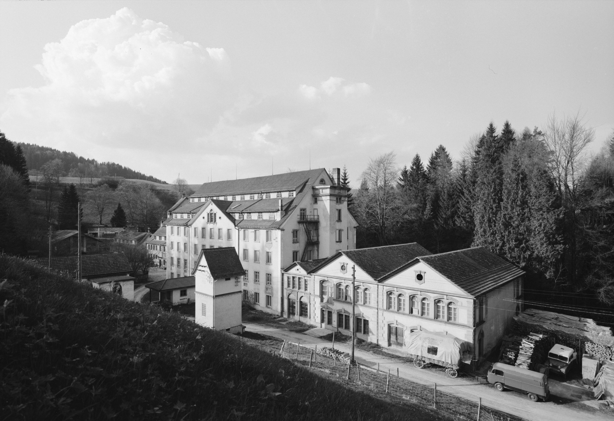 Baumwollspinnerei Guyer-Zeller in Neuthal um 1986
