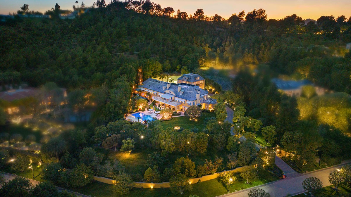 Luxus-Villa von Rod Stewart in Los Angeles