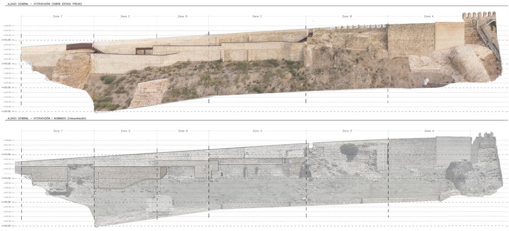 Stadtmauer von Cabra (Spanien) EYAC Arquitec