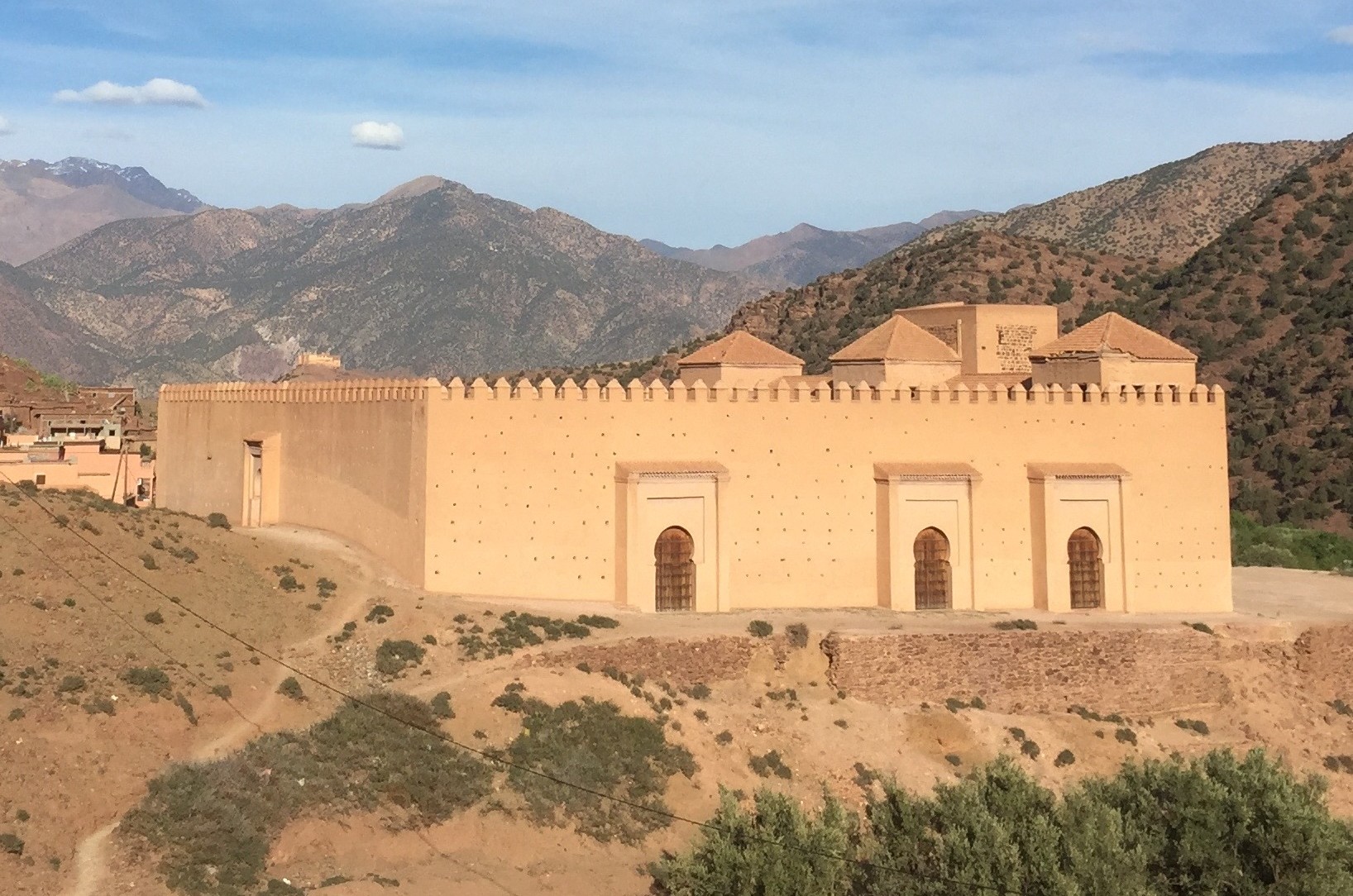 Moschee Tinmal in Marokko vor Erdbeben