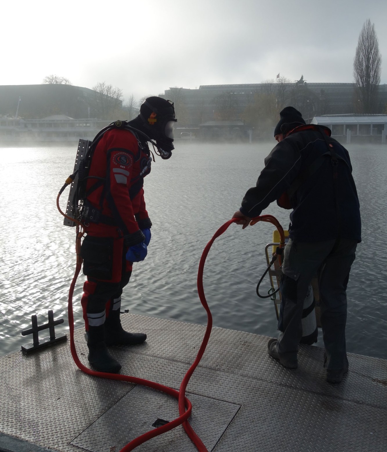 Taucher Unterwasserarchäologie Zürich