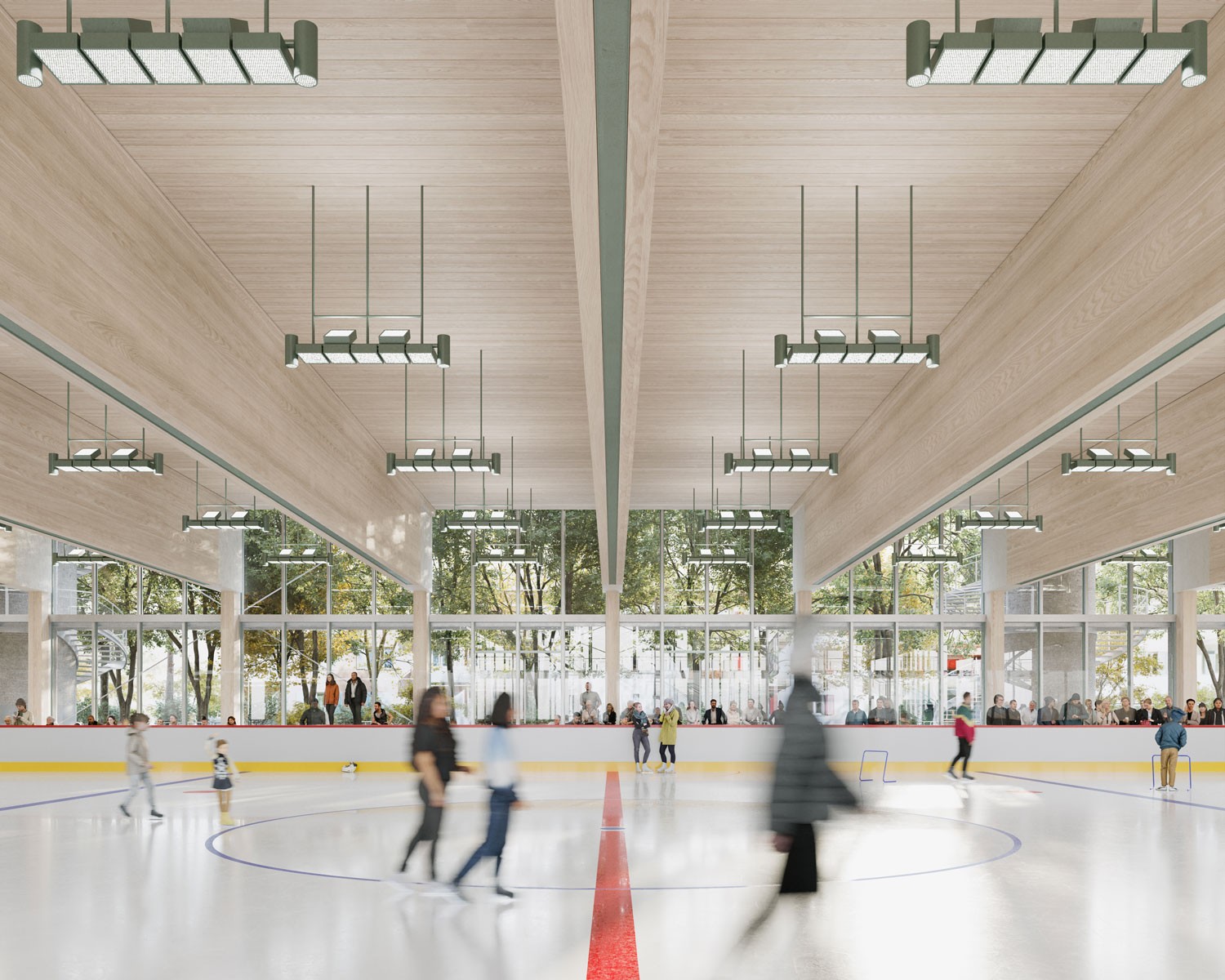 Neues Sportzentrum in Oerlikon Eishalle