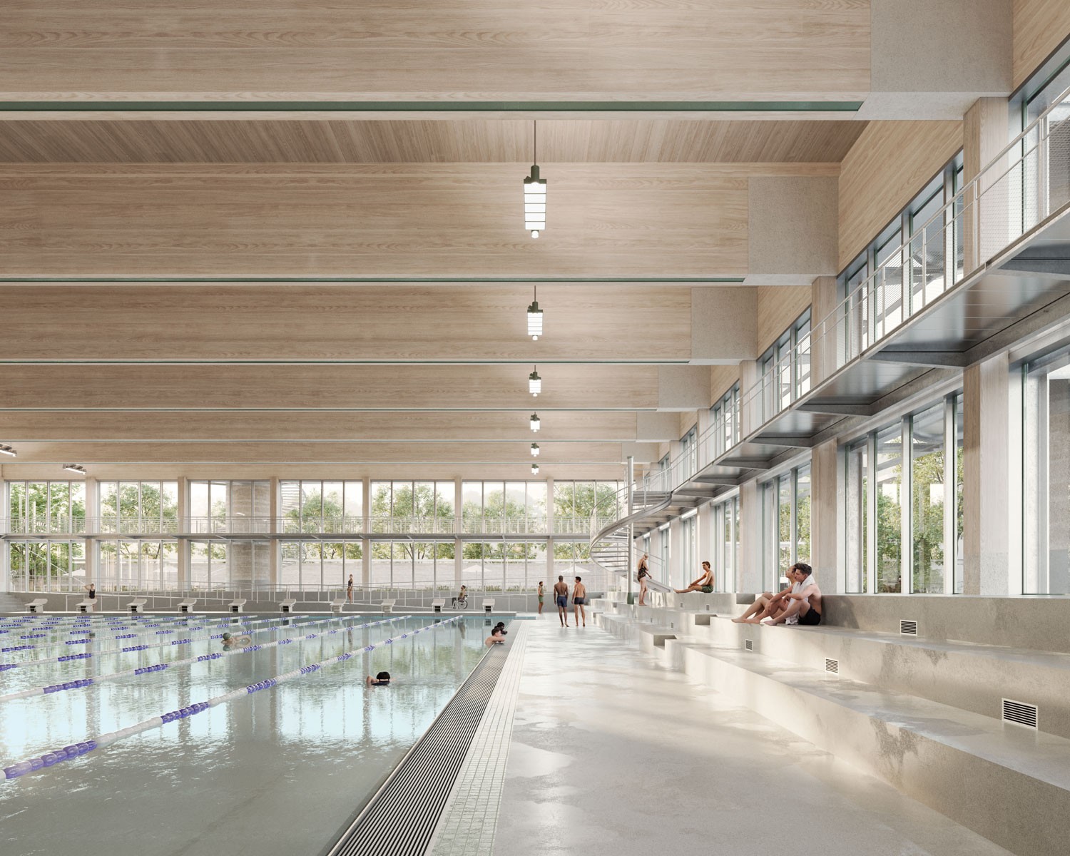 Neues Sportzentrum in Oerlikon Schwimmhalle