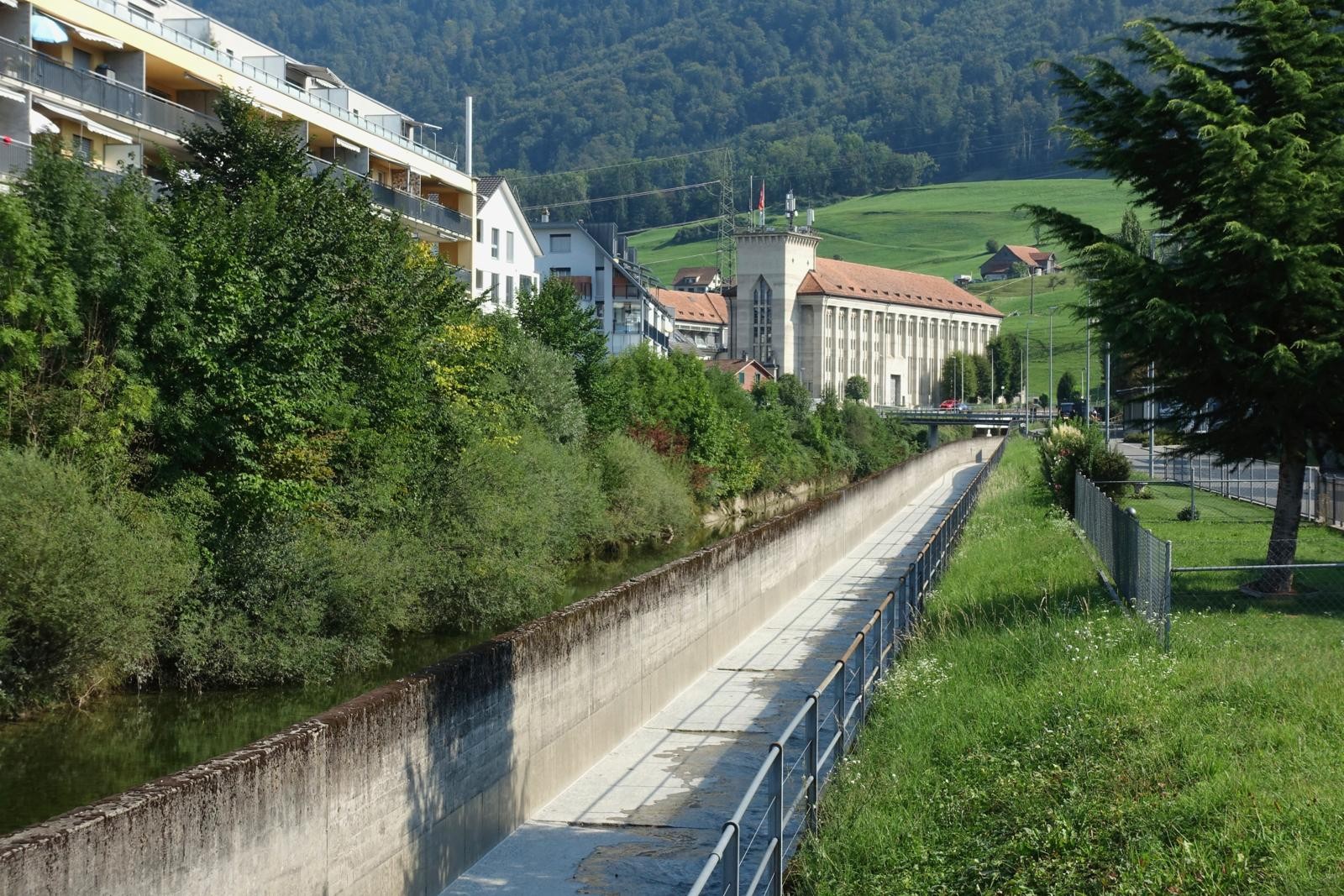 Maschinenhaus Kraftwerk Siebnen