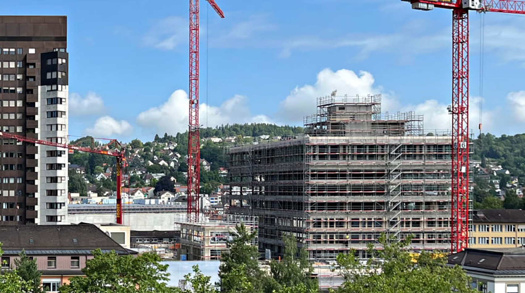 Kinderspital St. Gallen, Rohbau