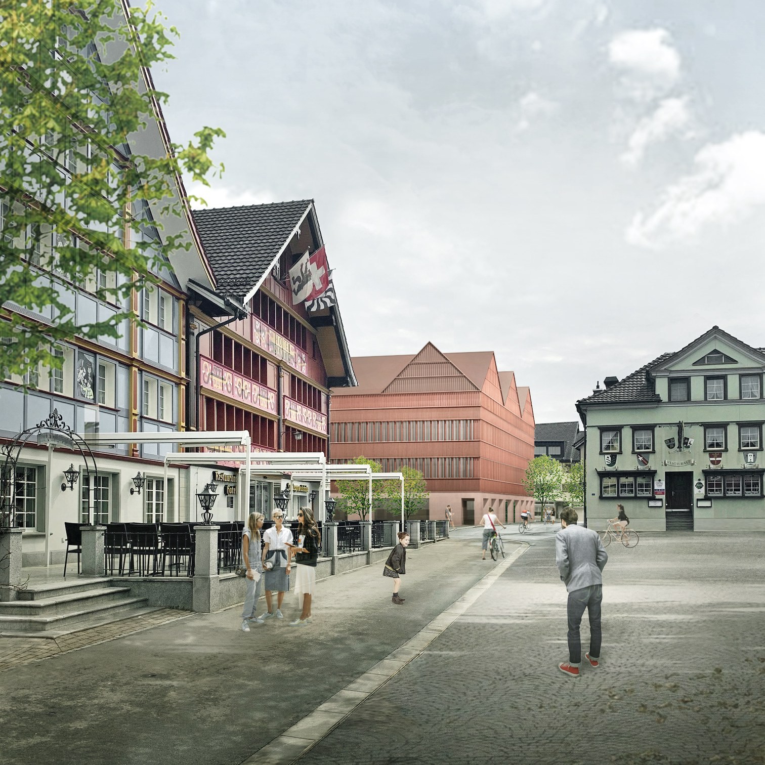 Neubau Verwaltungsgebäude Marktgasse Appenzell