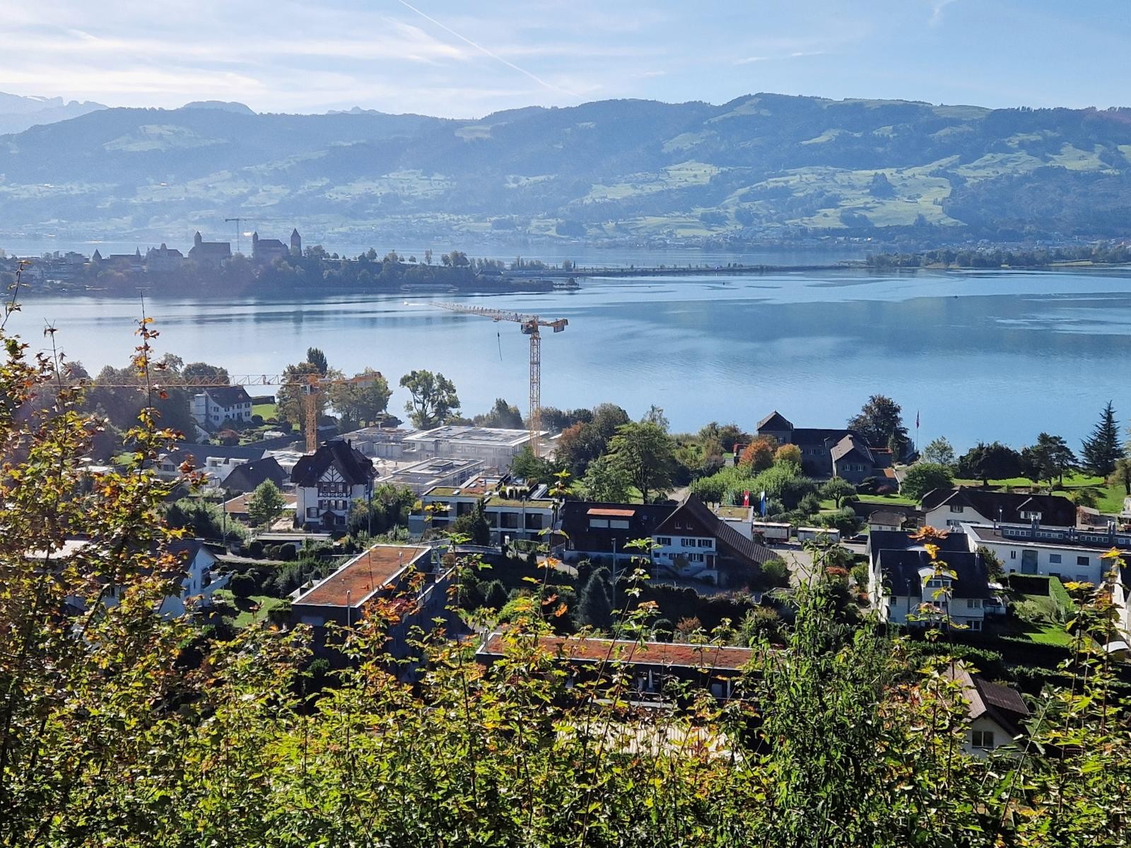 Baustelle Roger Federer Anwesen in Rapperswil-Jona