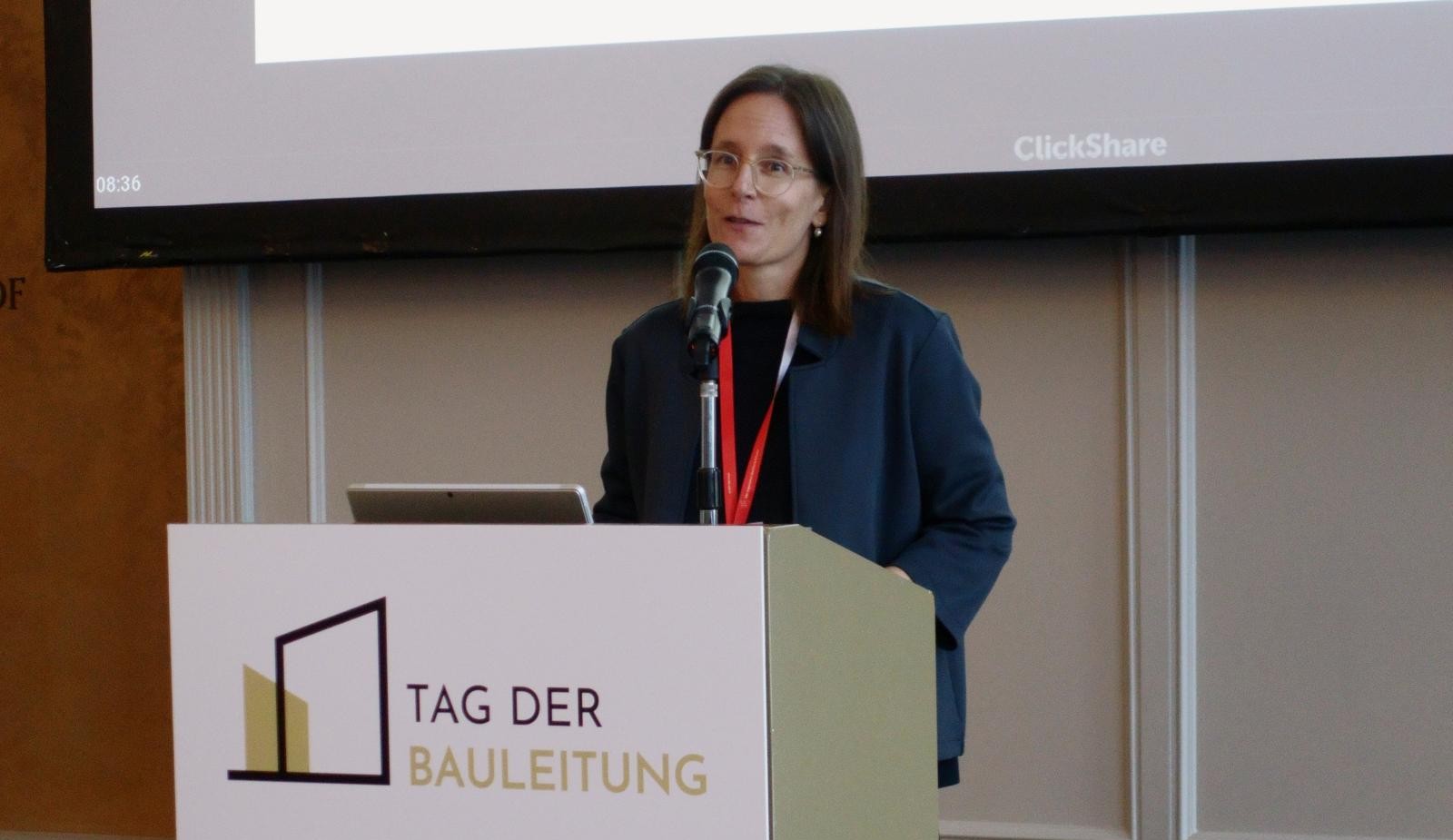 2. Tag der Bauleitung Cristina Schaffner