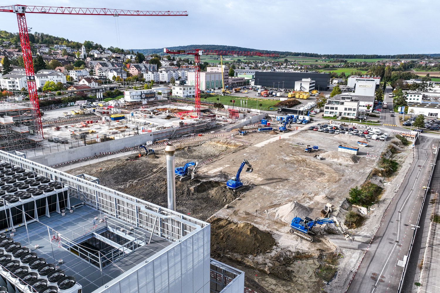 Green metro Campus in Dielsdorf Zürich