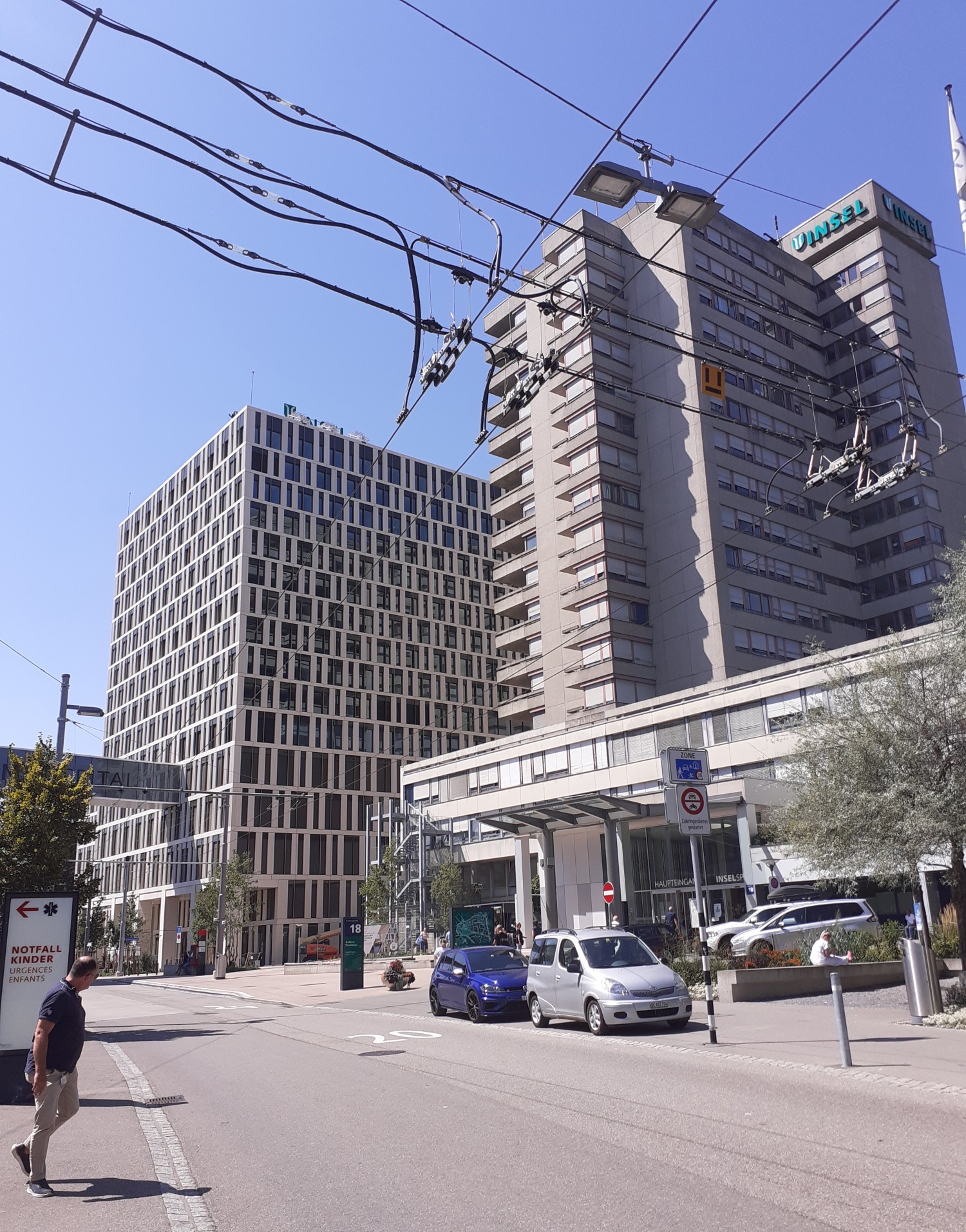 Neubau Inselspital, Anna-Seiler-Haus, Bern