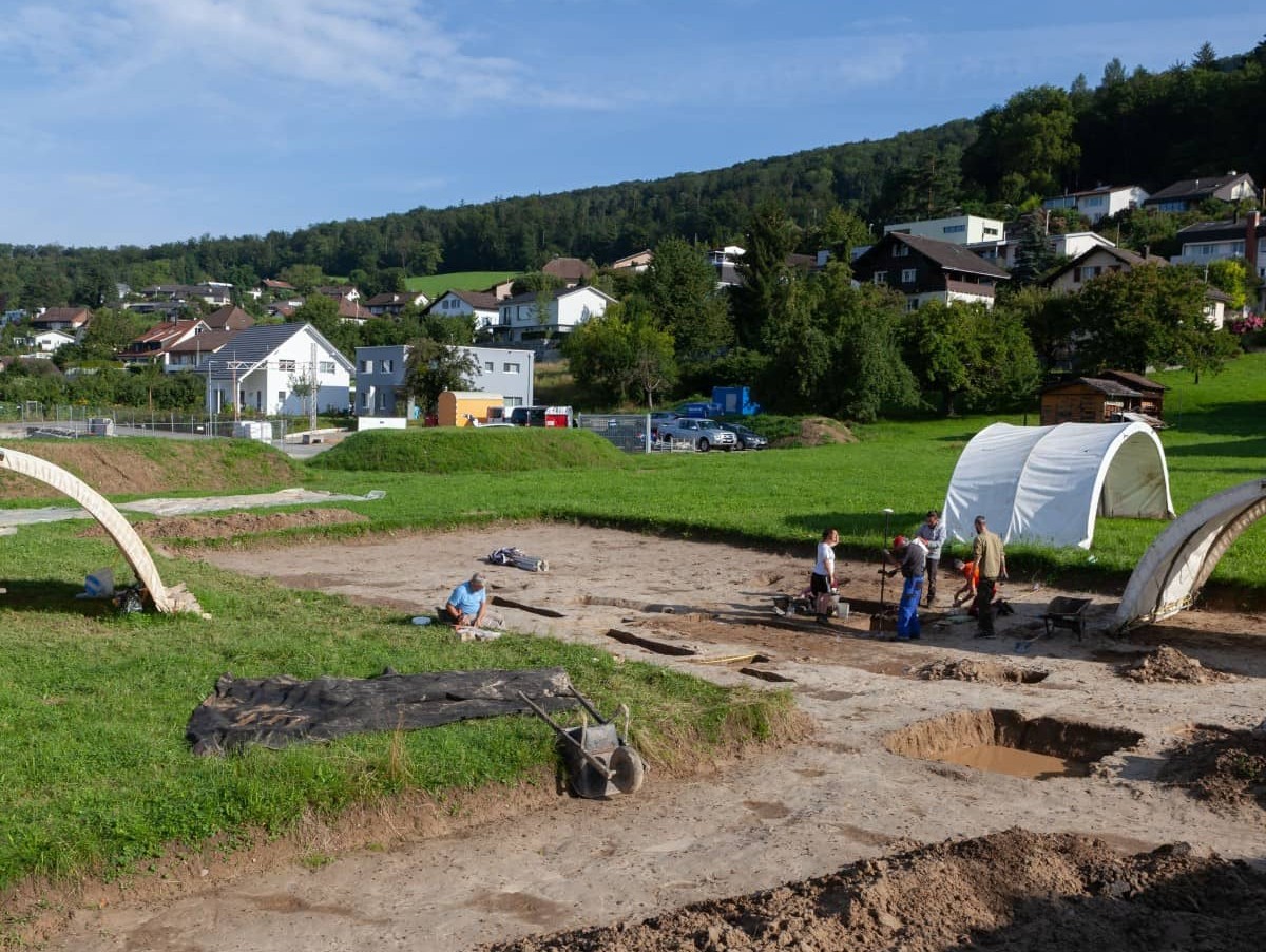 Ausgrabung Bronzezeitliches Dorf Möriken-Wildegg Aargau