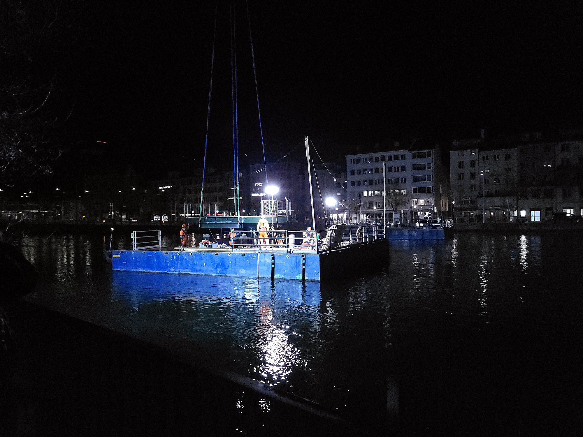 Sanierung Mühlesteg Zürich, Brückenbau