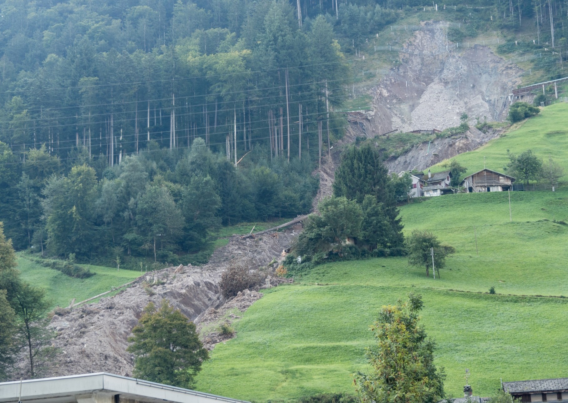 Murgang in Schwanden