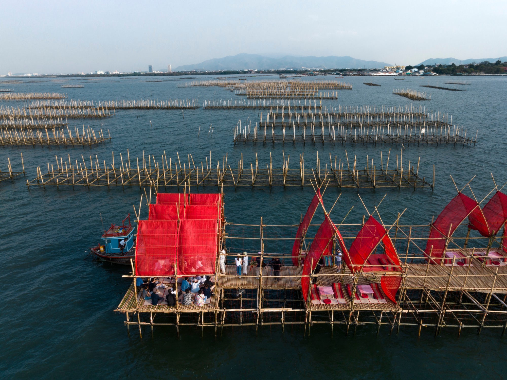 Angsila Oyster Scaffolding Pavilion