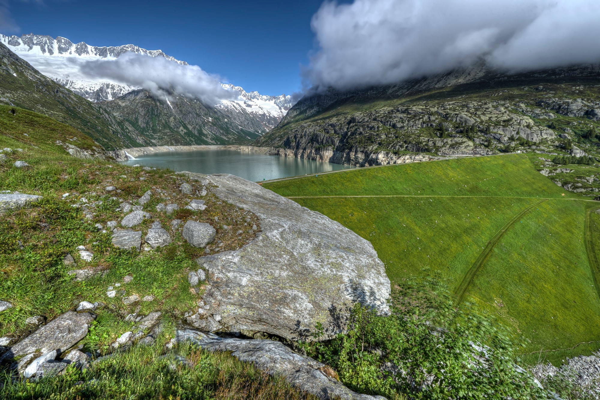 Erhöhung Damm Göscheneralpsee