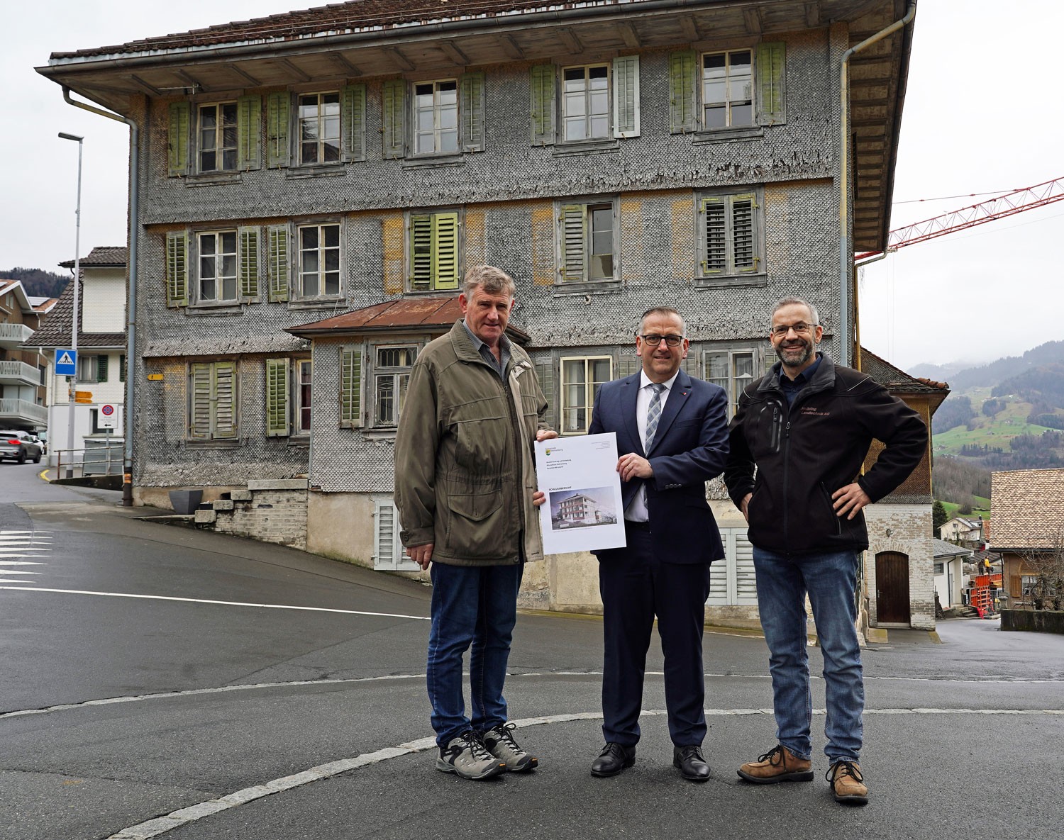 Heutiges Pfrundhaus in Steinerberg SZ