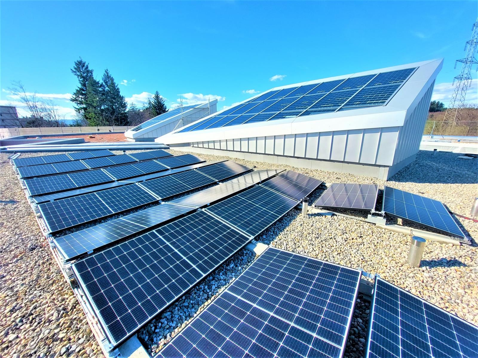 Solaranlage auf Schule Bois-Murat in Epalinges