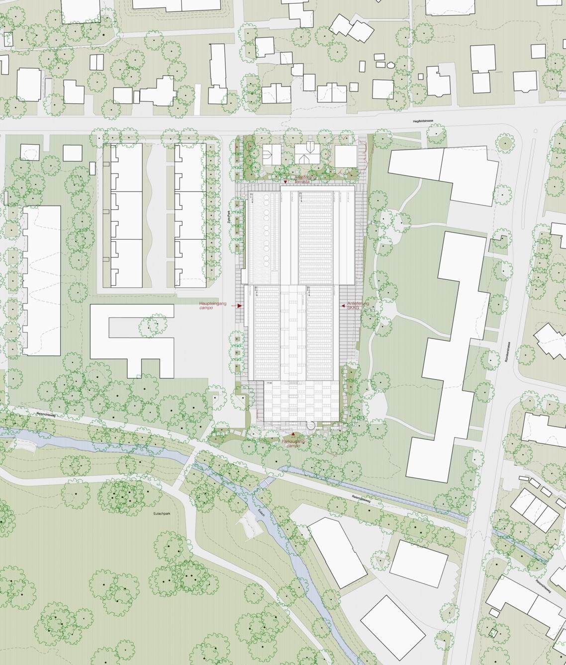 Situation Projekt Campo Winterthur