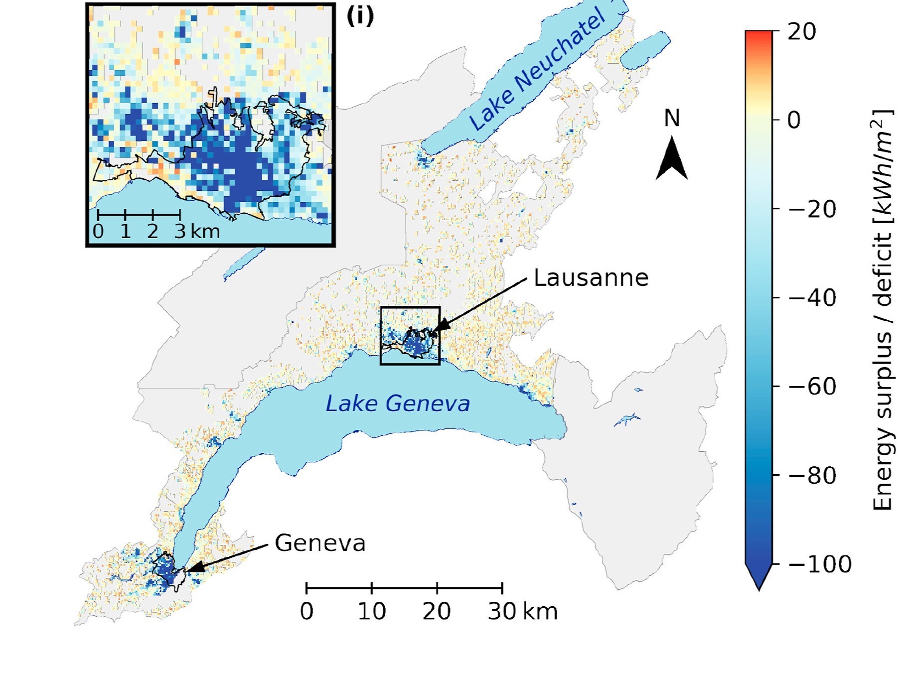 Grafik 3 - Geothermie Niedertemperaturbereich EPFL