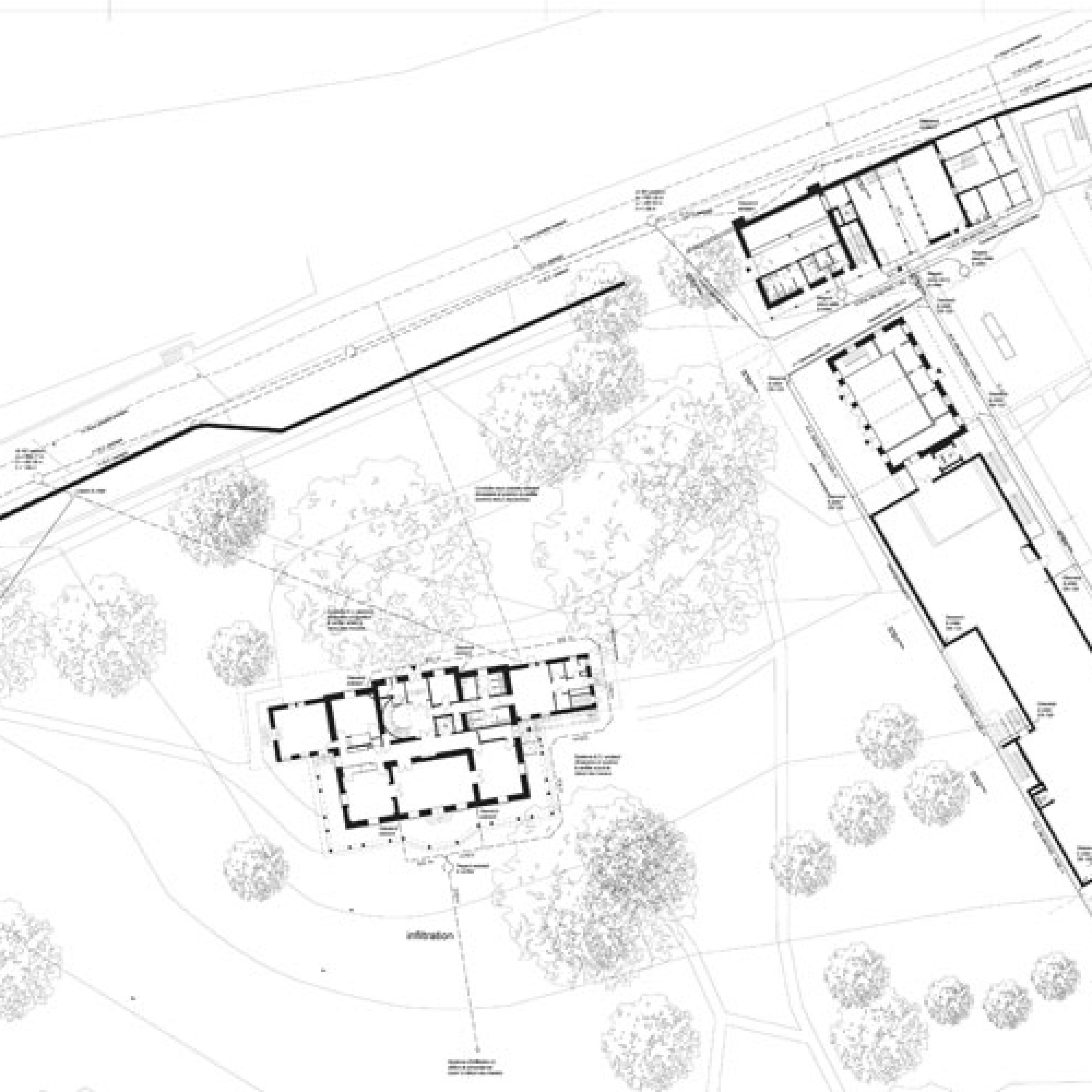 Grundriss Erdgeschoss des geplanten Chaplin-Museums (Bild: chaplinmuseum.org)