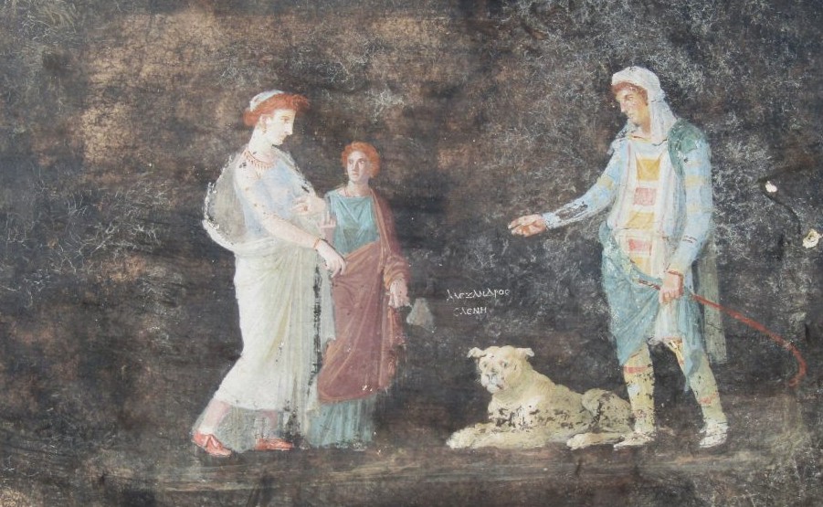 Fresken, Pompeji