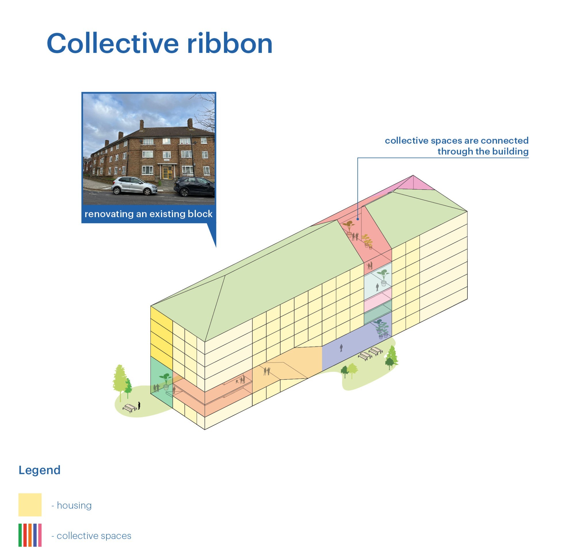 Collective ribbon