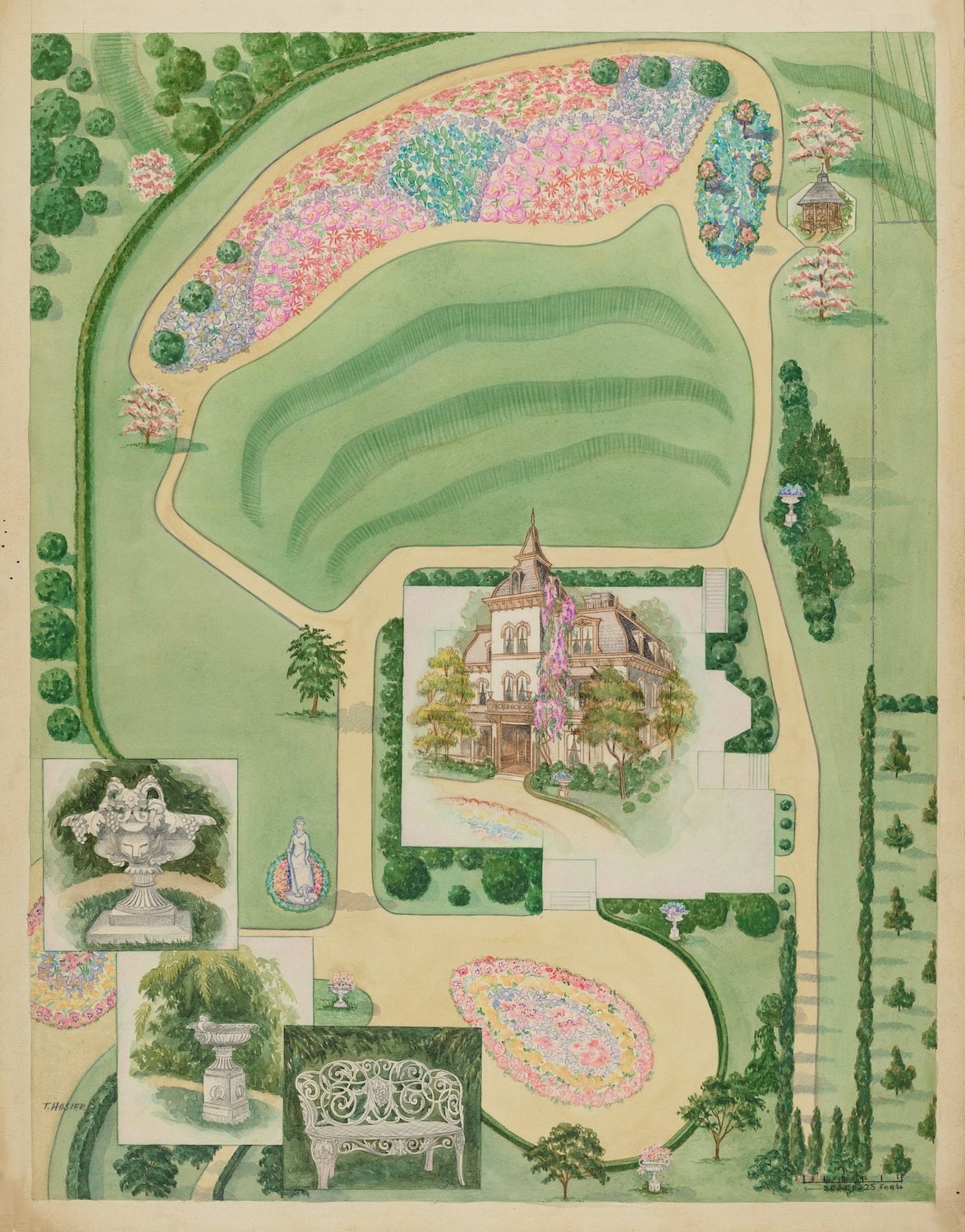 William A. Wheelock Estate, ca. 1936