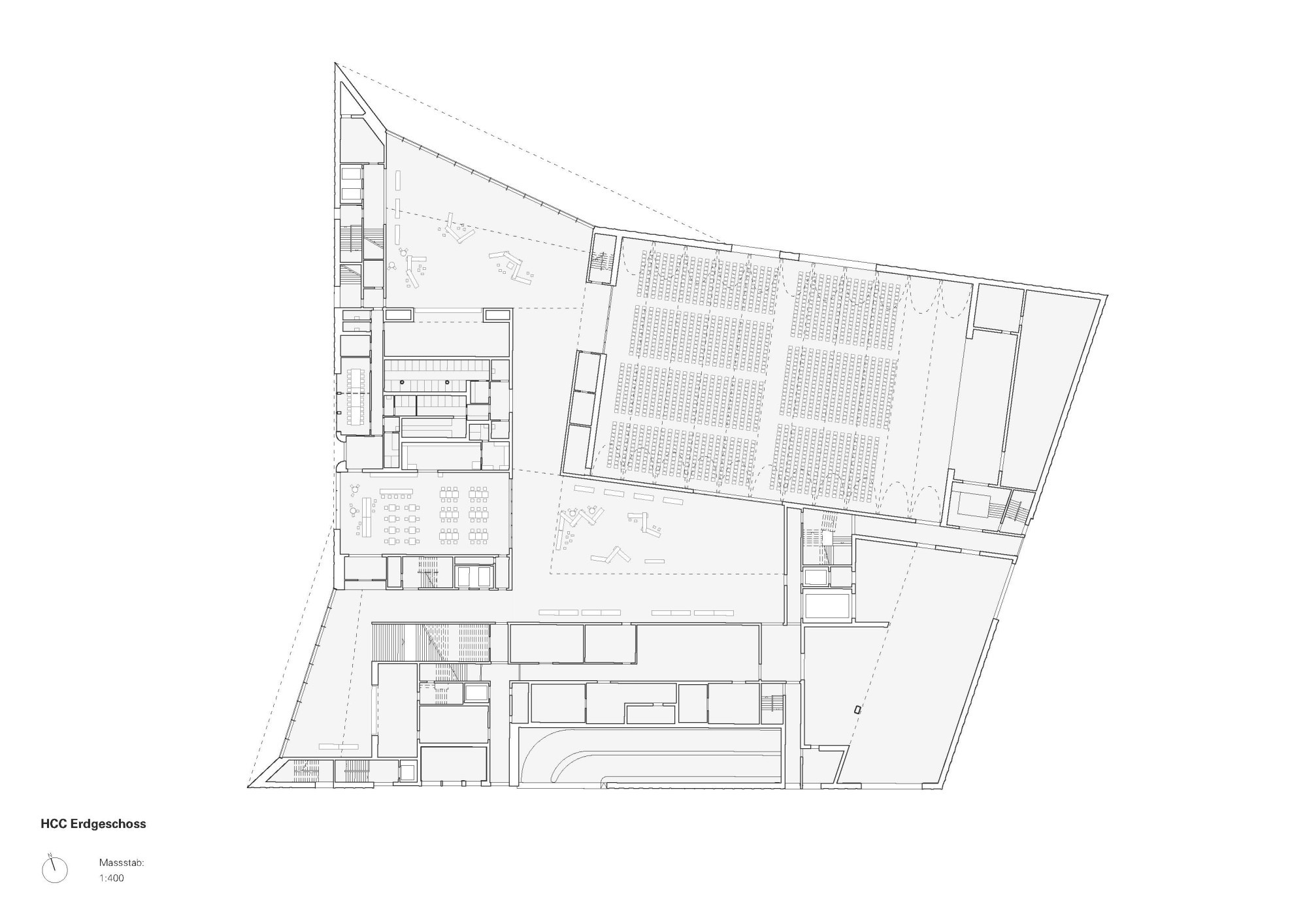 Heidelberg Congress Center Schnitt Erdgeschoss