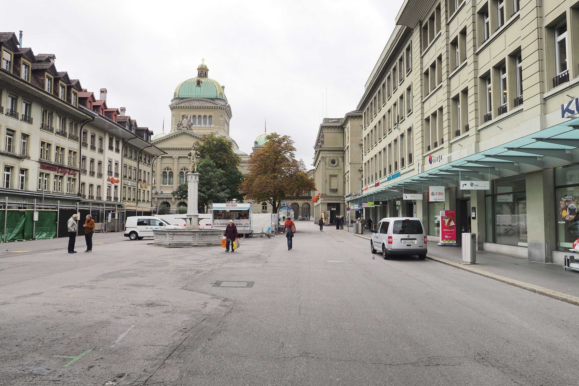 Bärenplatz Stadt Bern heute