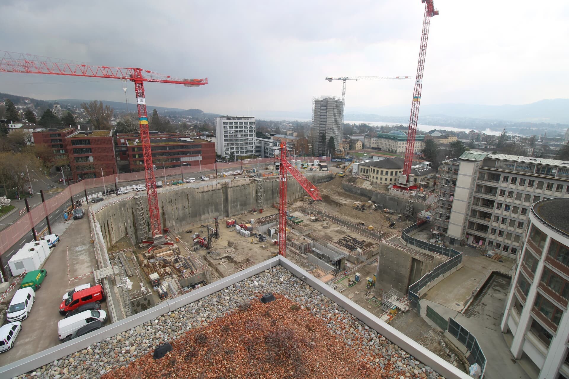 Baustelle Universitätsspital Zürich