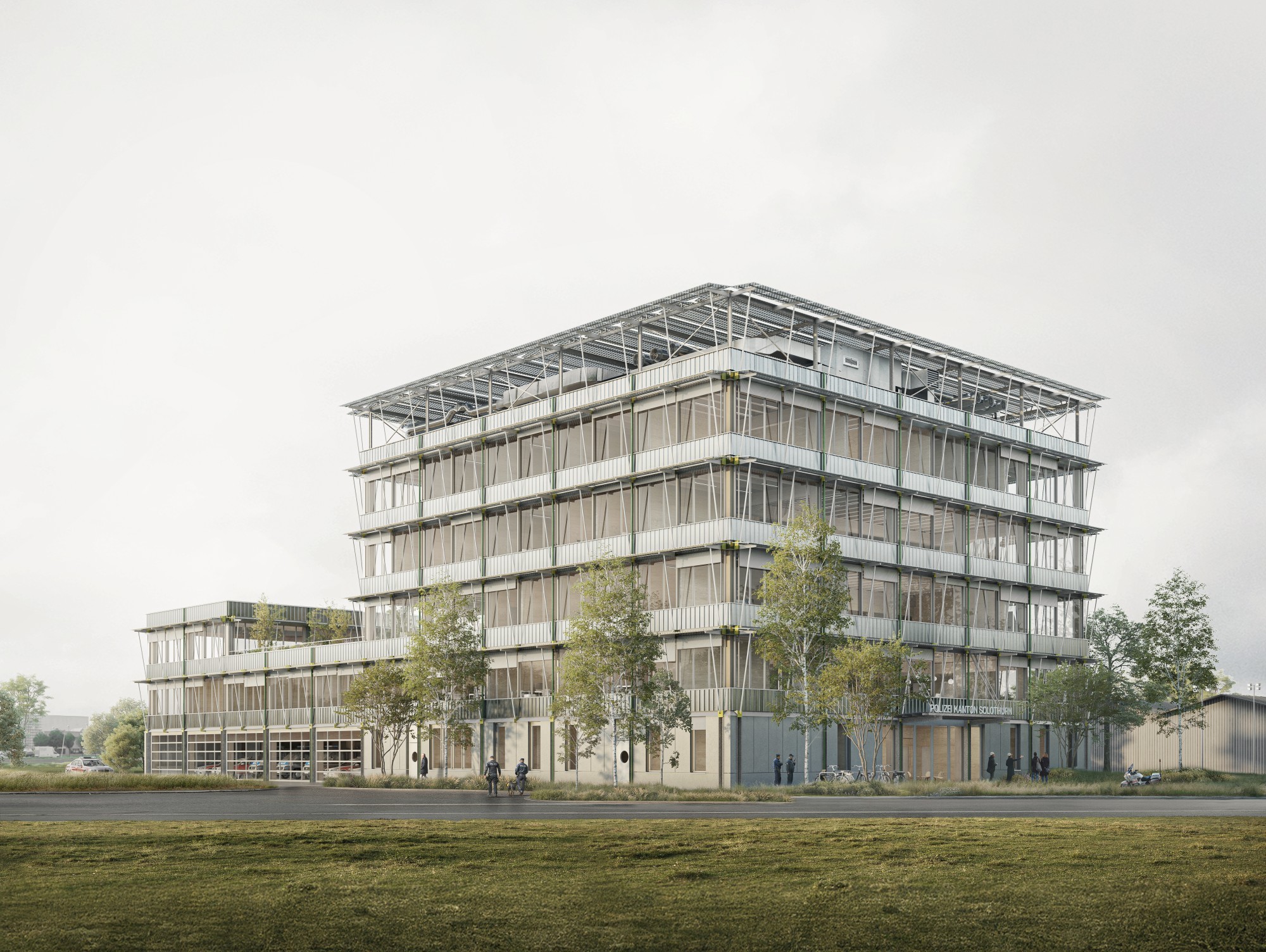 Neubau für Polizei in Oensingen SO