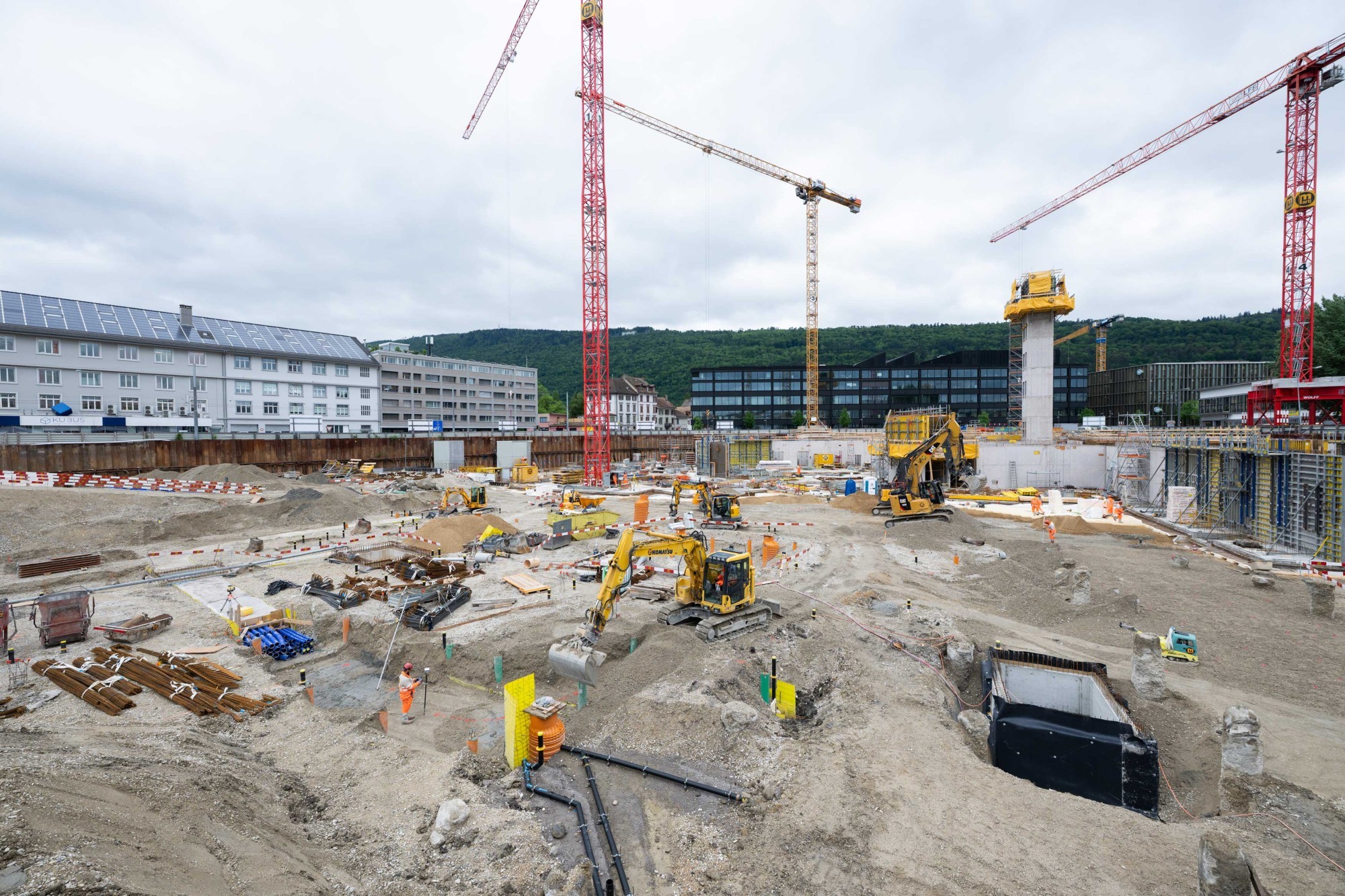 Baustelle Campus Biel Bienne