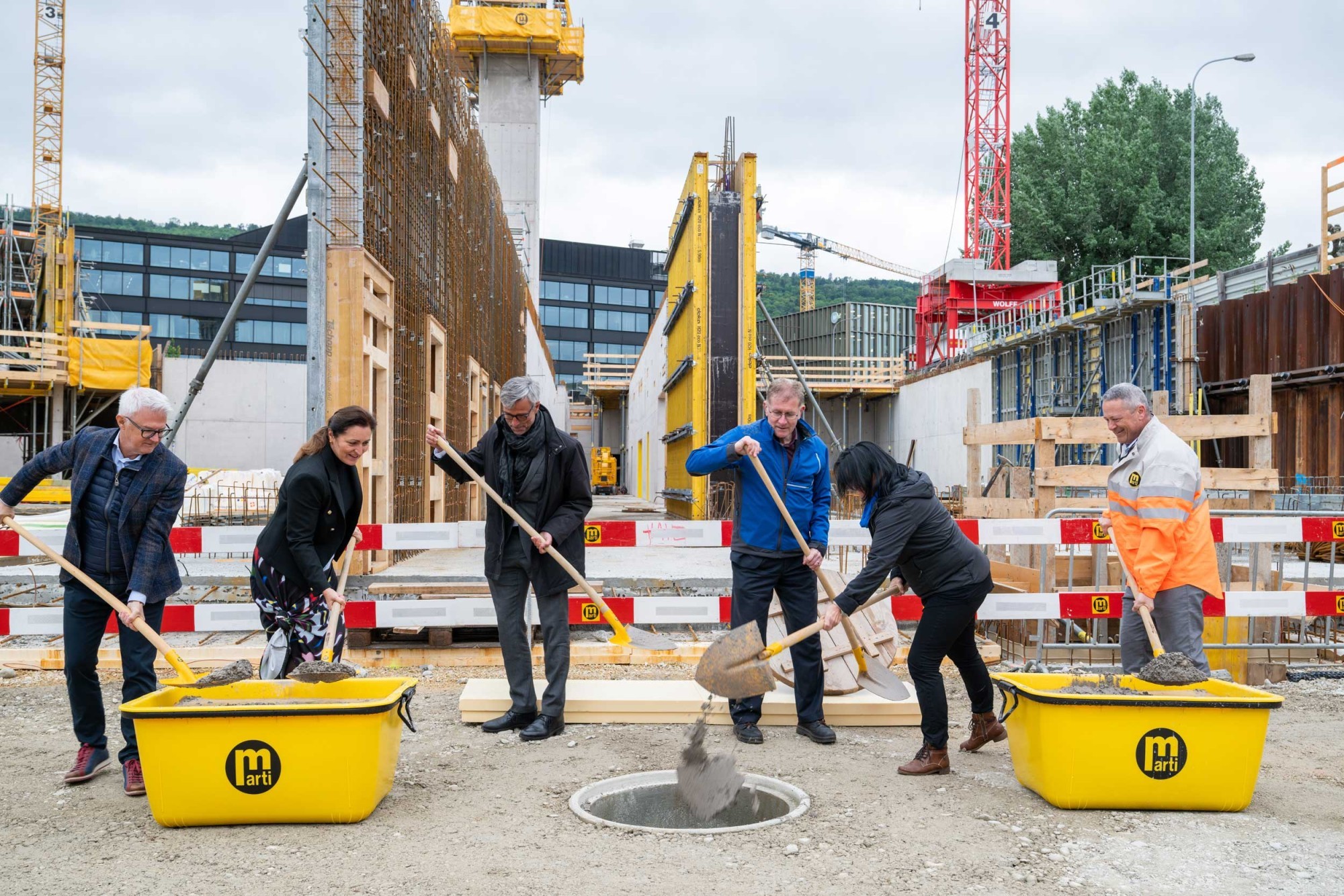 Grundsteinlegung Campus Biel Bienne