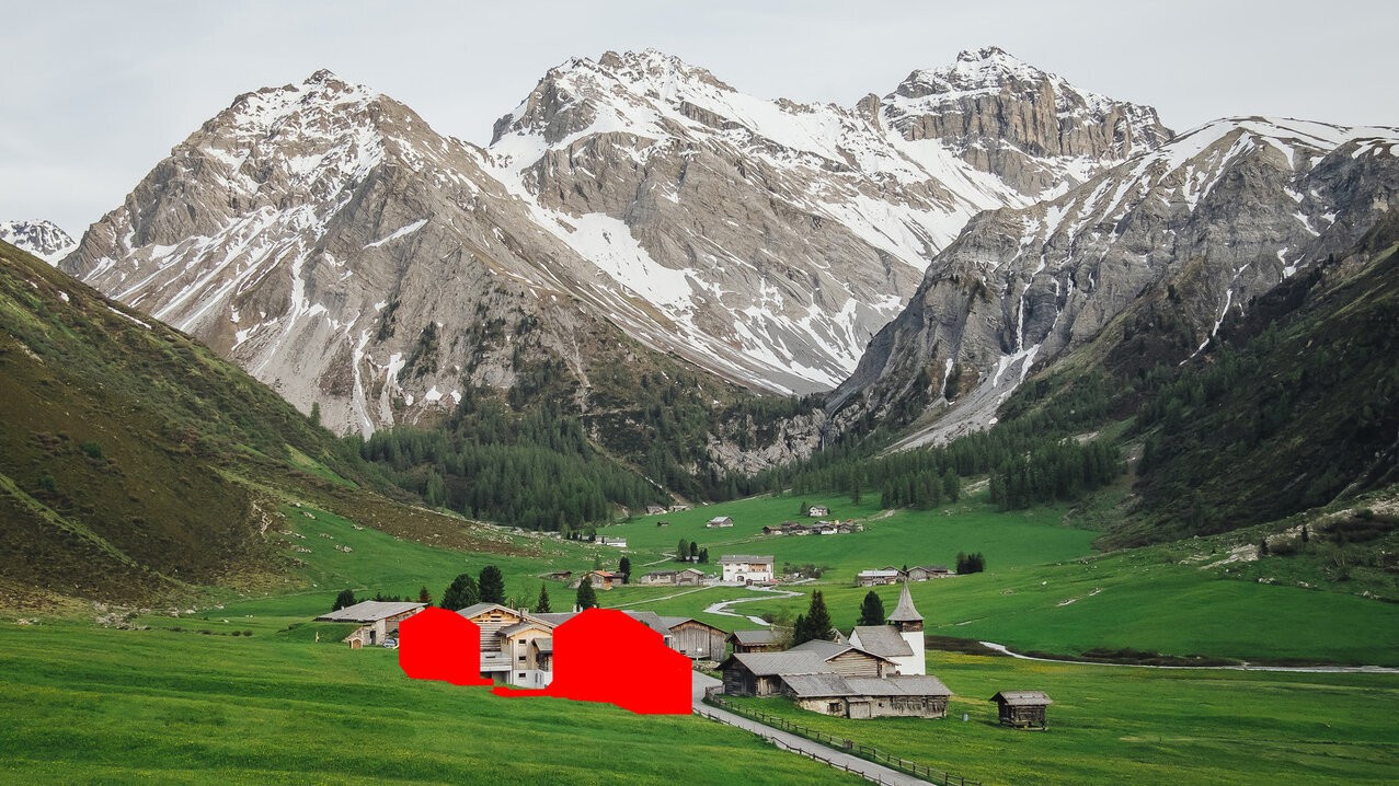 Heimatschutz Überbauungen Sertig-Dörfli Davos