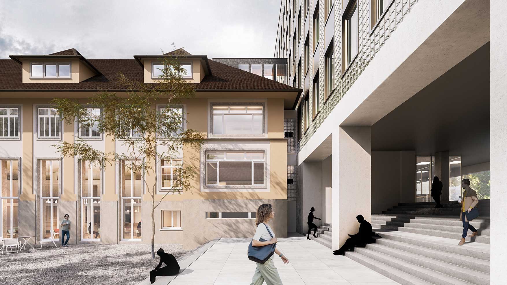 Projekt Mahlwerk Uzwil Innovationshub Bühler-Areal