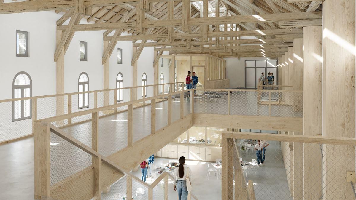 Neubau Kantonsschule Uetikon am See Innenbereich